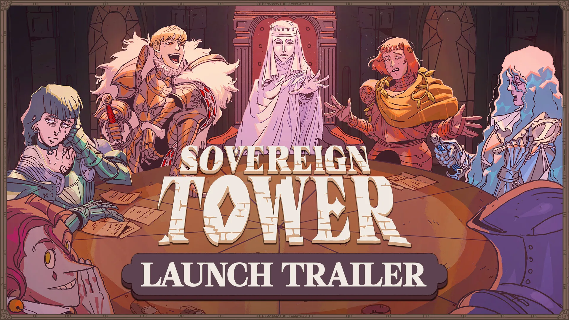 Sovereign Towerの王国運営シーン