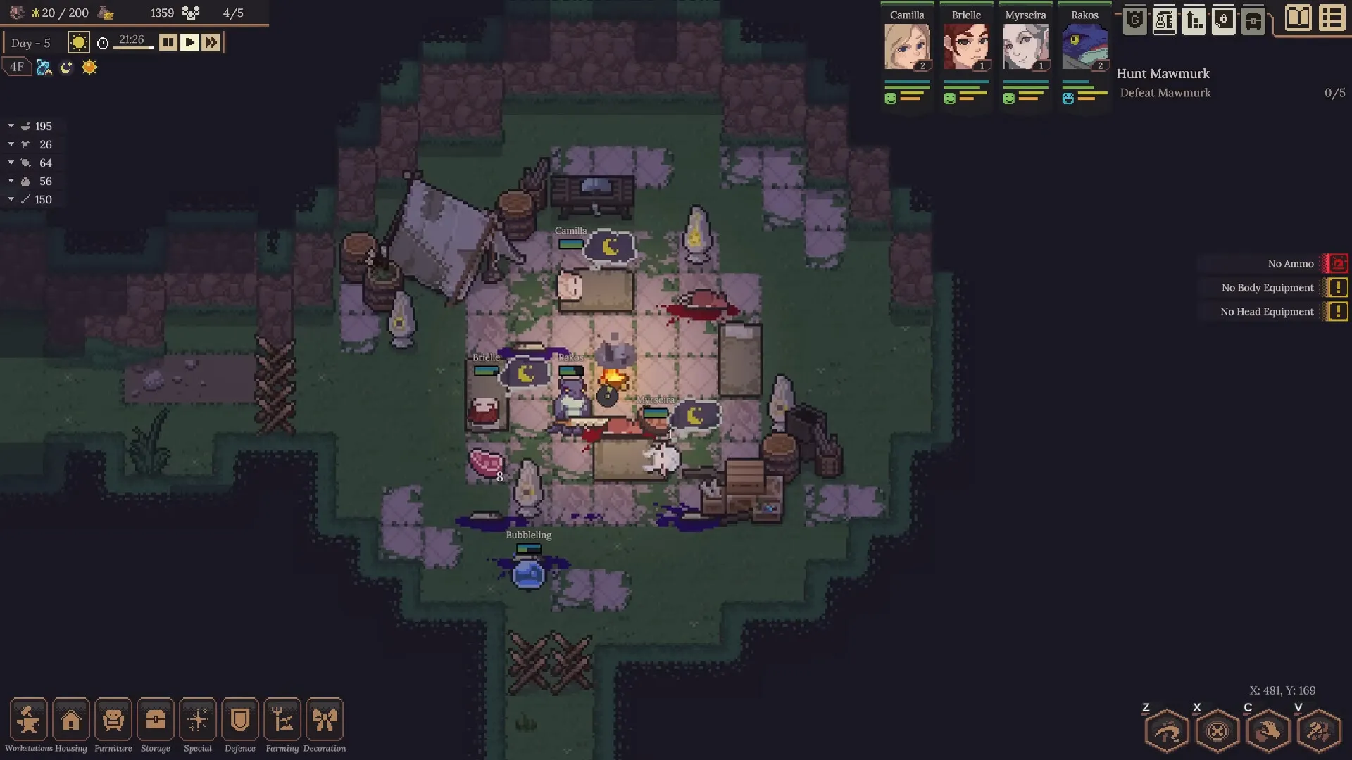 4人の隊員で探索するダンジョンセトラーズ Dungeon Settlers